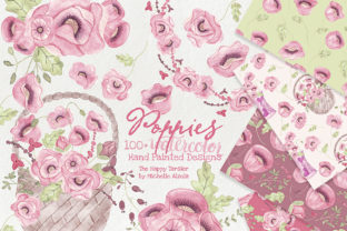 Download Watercolor Floral Clipart Poppies Red - Watercolor Collection