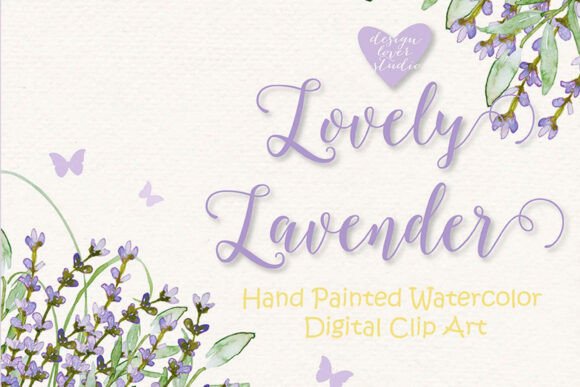 Download Watercolor Lavender Flowers Clipart, Wat - Watercolor Collection