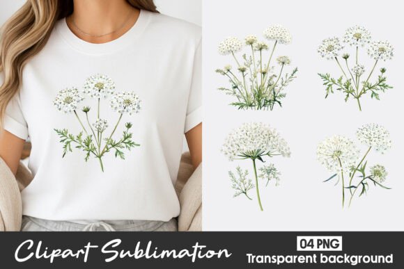 Download White Floral Watercolor Clipart PNG - Watercolor Collection