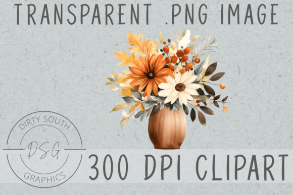 Download Watercolor Autumn Flower Arrangement - Watercolor Collection