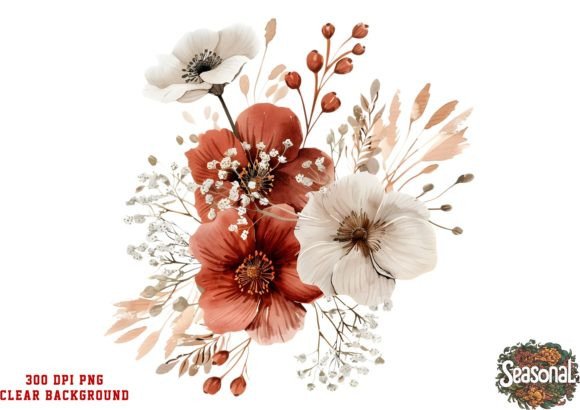 Download Watercolor Wedding Flower Bouquet PNG - Watercolor Collection