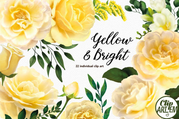 Download Yellow Floral Watercolor 22 PNG Images - Watercolor Collection