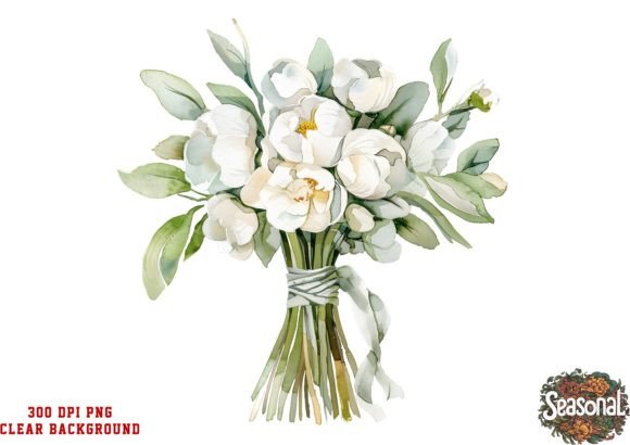 Download Watercolor Wedding Flower Bouquet - Watercolor Collection