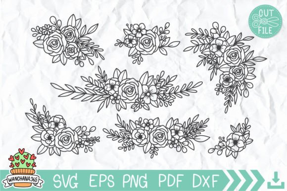 Download Flower SVG, Floral Svg, Floral Bundle - Floral bundle Collection