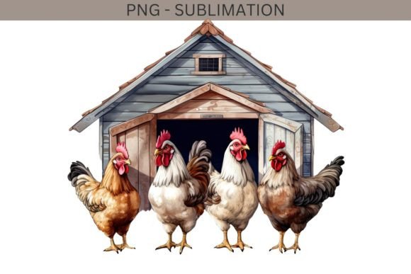 Download Chickens PNG, Farm Animals Digital Image - Animals Collection