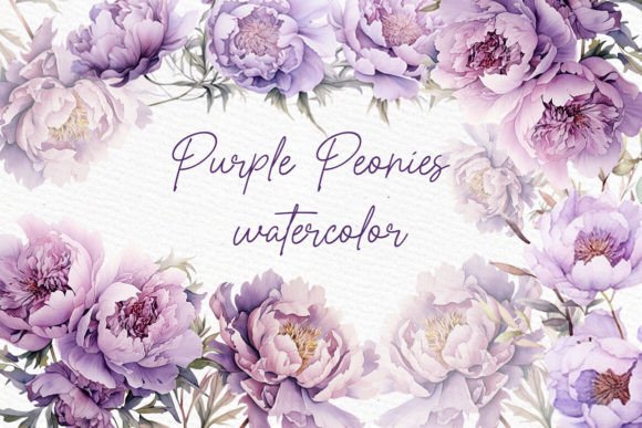 Download Purple Flowers Clipart Watercolor Purple - Watercolor Collection