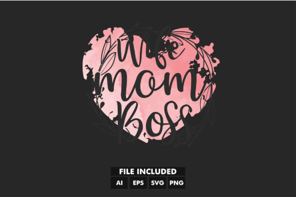 Download Mother Day Watercolor Floral SVG T-Shirt - Watercolor Collection